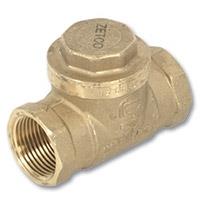 Zetco Series 1802 Zetco WaterMarked DZR Brass Swing Check Valve