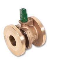 Zetco Series 2606 Zetco WaterMarked Bronze Flanged Underground Ball Valve