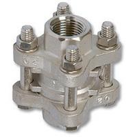 Zetco Series 4020 3-Piece Stainless Steel Spring Check Valve
