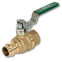 Zetco Series 6108 Zetco WaterMarked DZR Brass Press-fit x FI Lockable